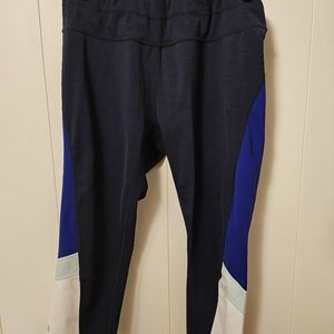 Athleta navy blue leggings xl